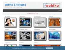 Tablet Screenshot of e-pajeczno.pl